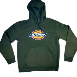 Dickies Army Green Hoodie, 58% cotton Men's Size Large